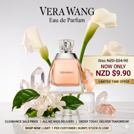 Vera Wang Eau de Parfum for Women - Delicate, Floral Scent - Notes of Iris, Lillies, & Sandalwood - Feminine & Subtle - 3.4 Fl Oz